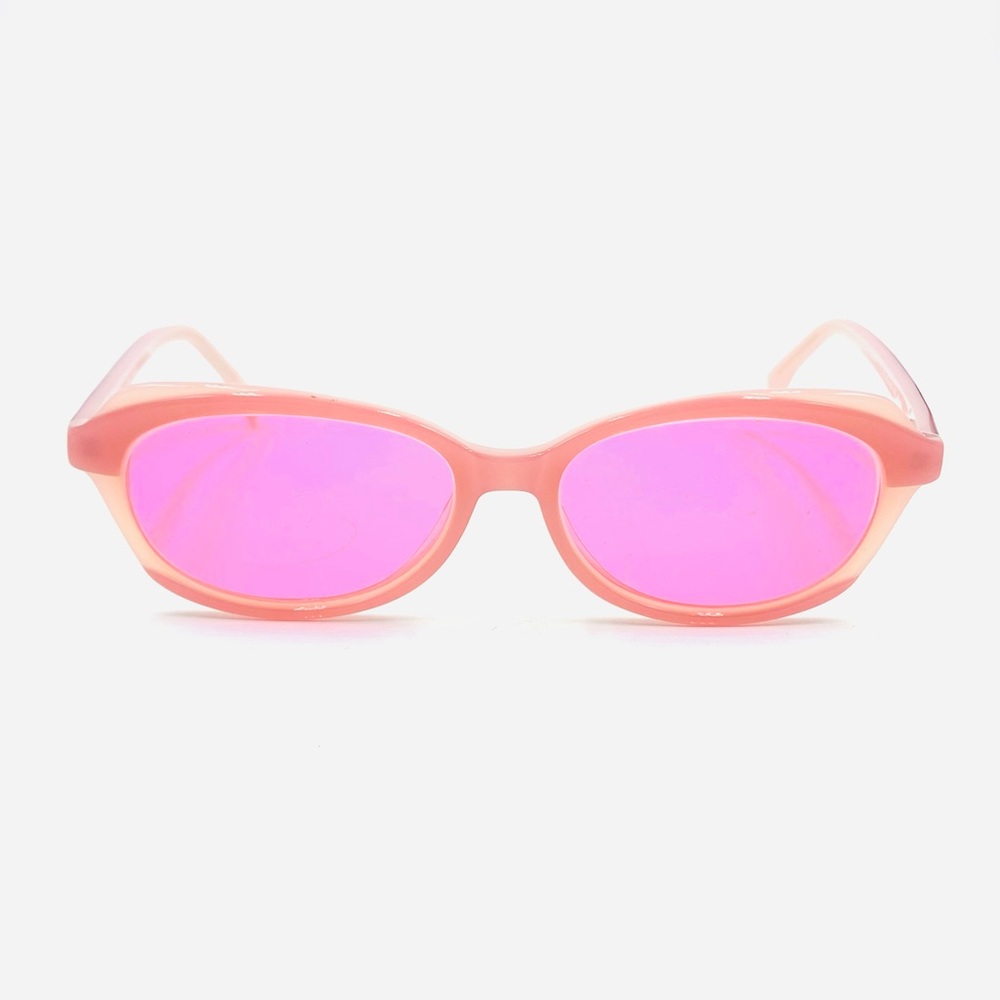 Eyebuydirect Arianna Pink Oval Sunglasses Frames